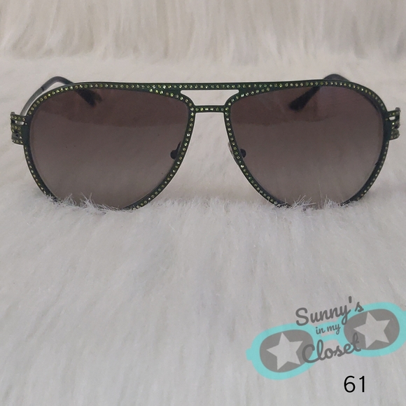 Versace Matte Green Sunglasses 😎 VE 2171 🔥Fire🔥 - Picture 3 of 7